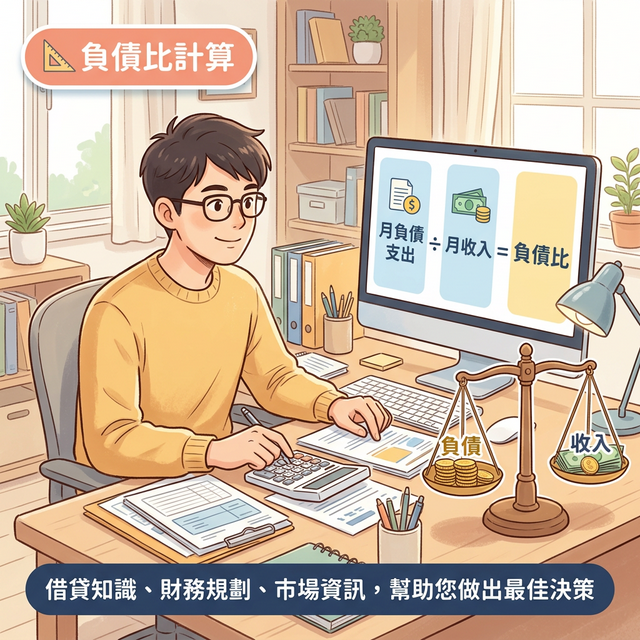 如何評估自己的借貸能力？負債比計算完整教學
